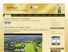 Tablet Screenshot of moellhagen.net